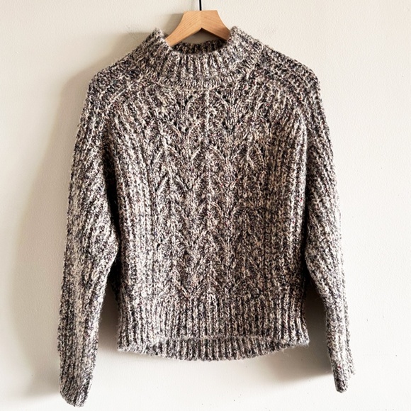 ba&sh Nathan Turtleneck Sweater | Multicolor | Size Small | US 4 - Picture 3 of 16
